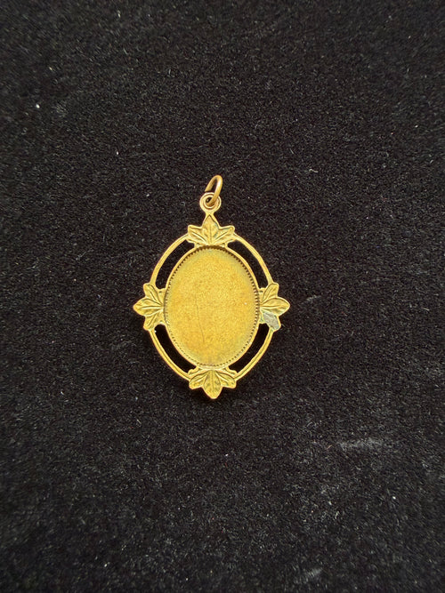 1920s Enamel Pendant