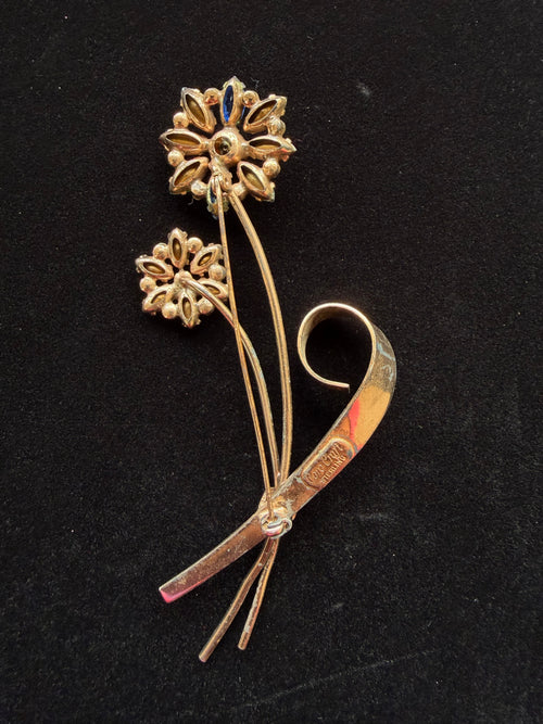 1940s Coro Craft Sterling Brooch