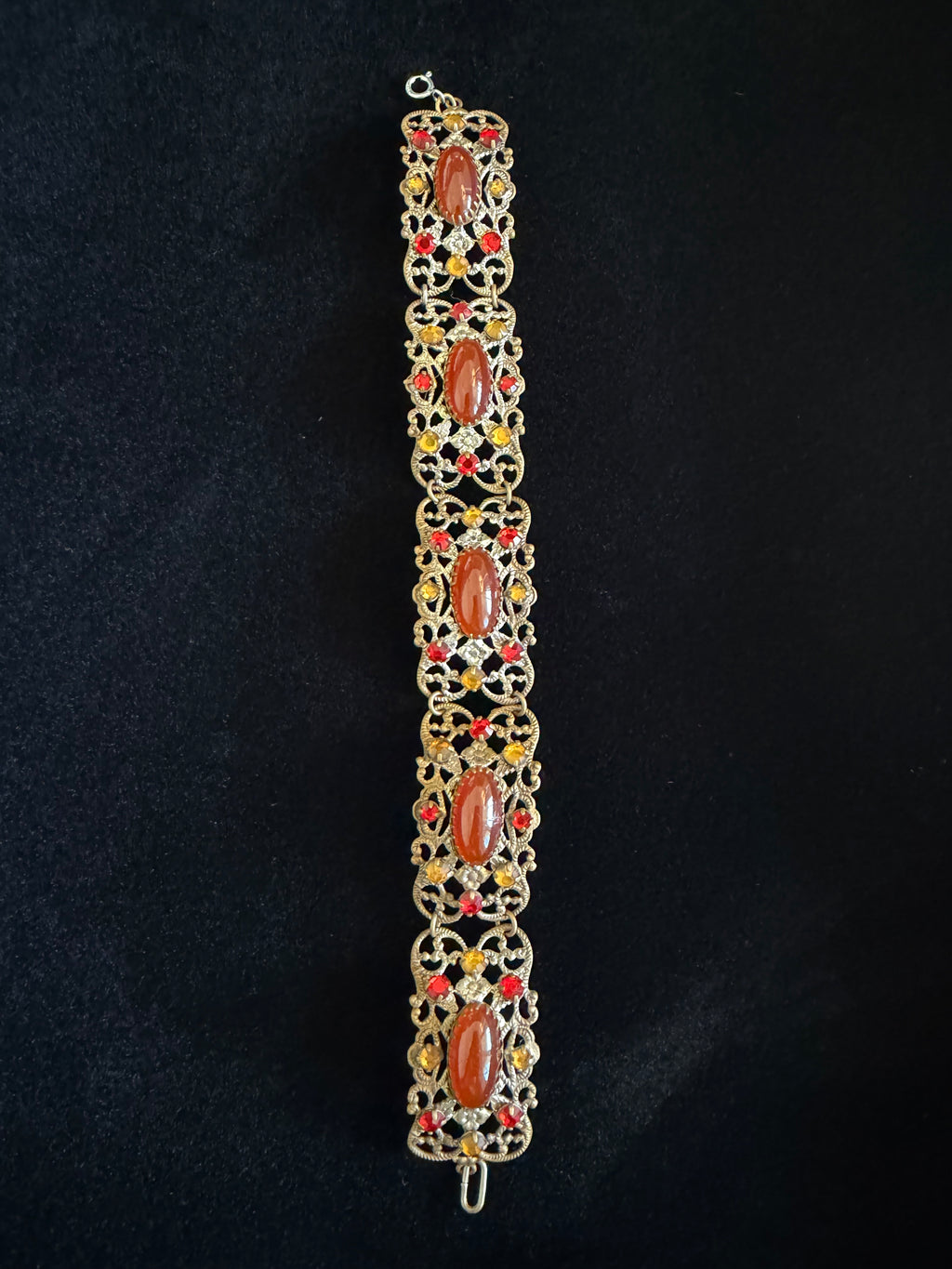 Art Deco Carnelian Bracelet