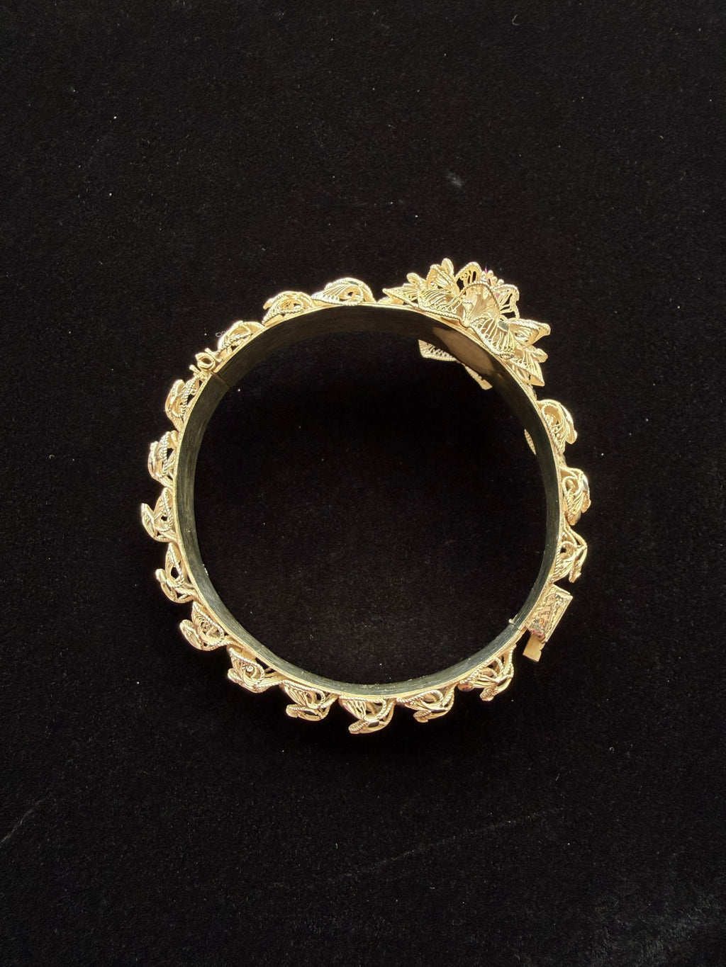 Floral Filigree Bracelet