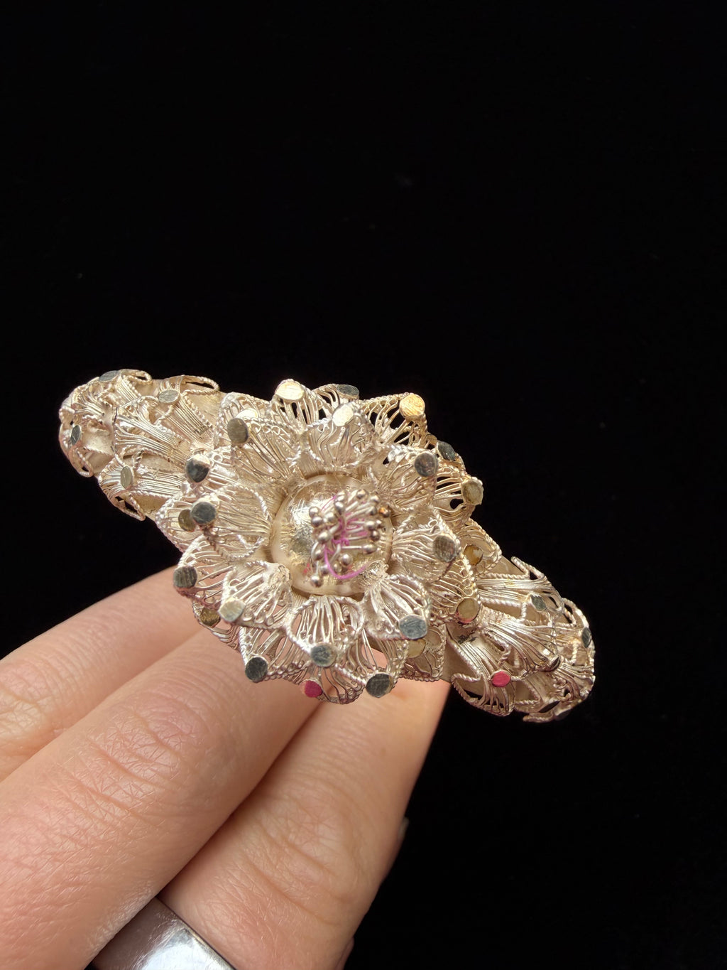 Floral Filigree Bracelet