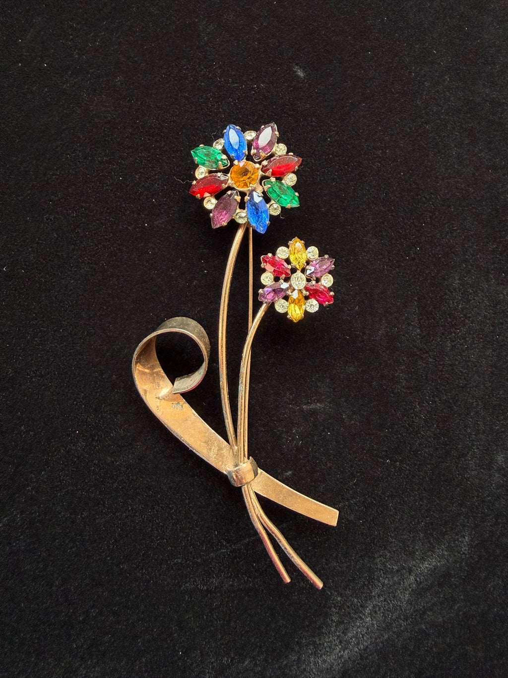 1940s Coro Craft Sterling Brooch