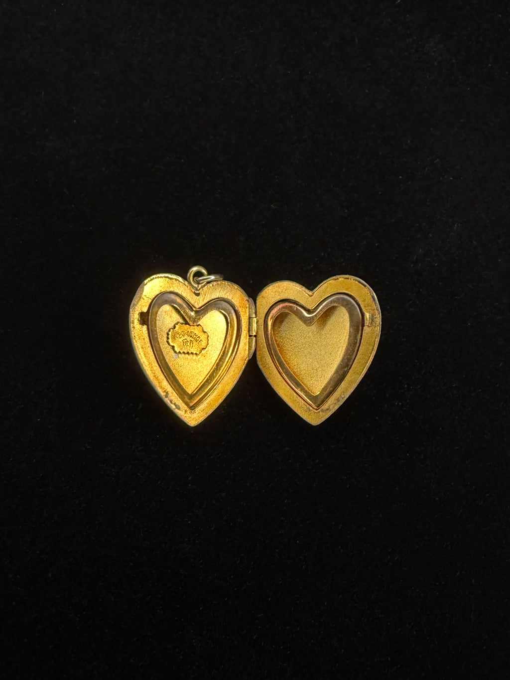 Heart-Shaped Geometric Locket