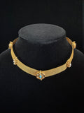 1960s Gold-tone Ornate Choker